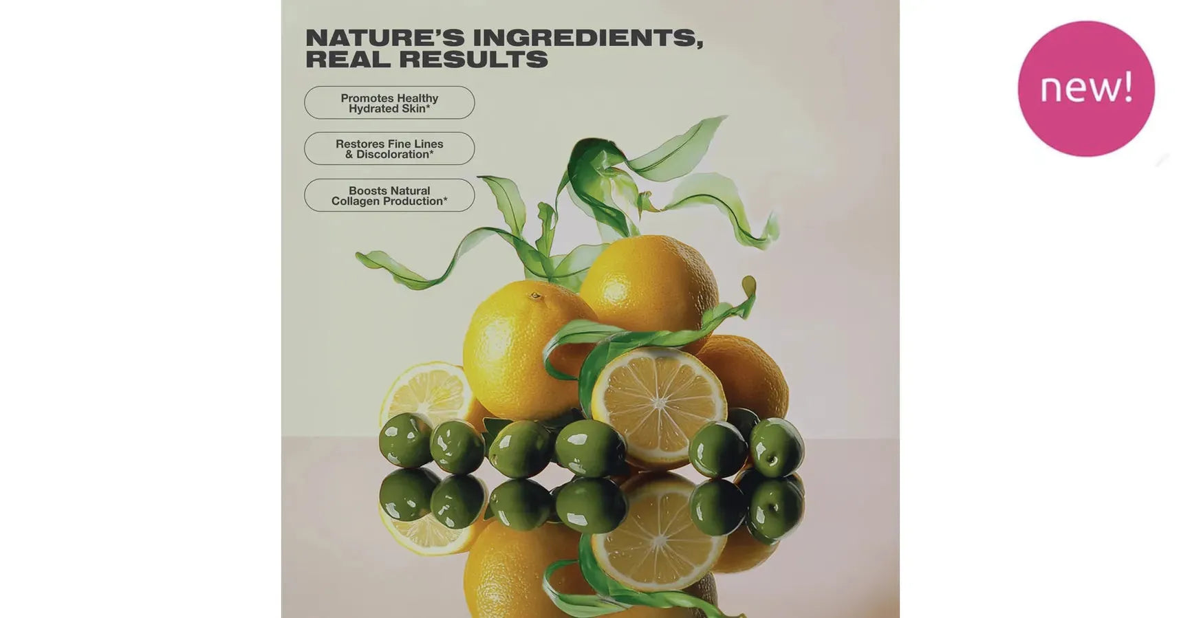 Imarais Vegan Skincare Gummies - GLOW (30/pack) lemon