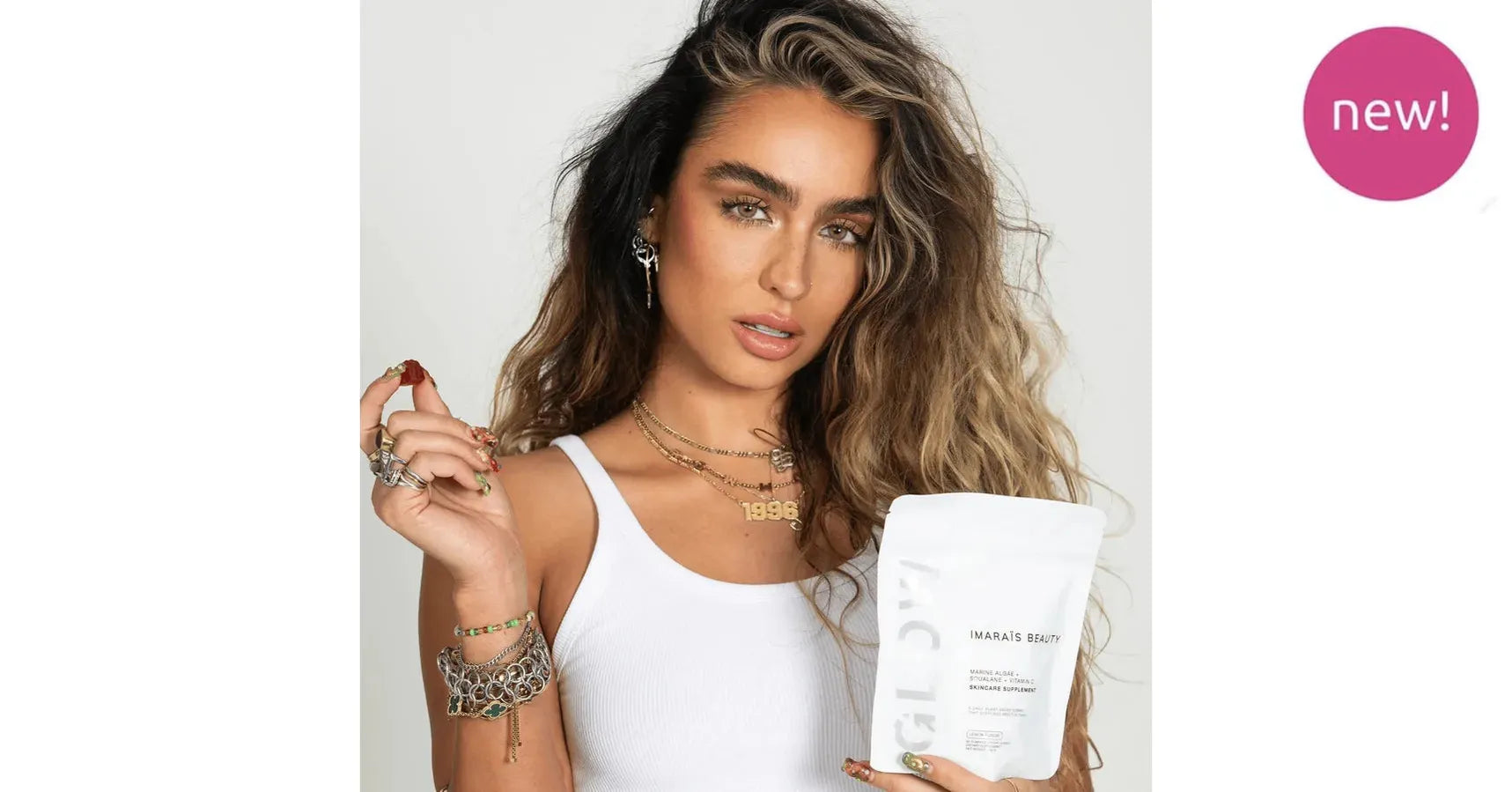 Imarais Vegan Skincare Gummies - GLOW (30/pack) lemon