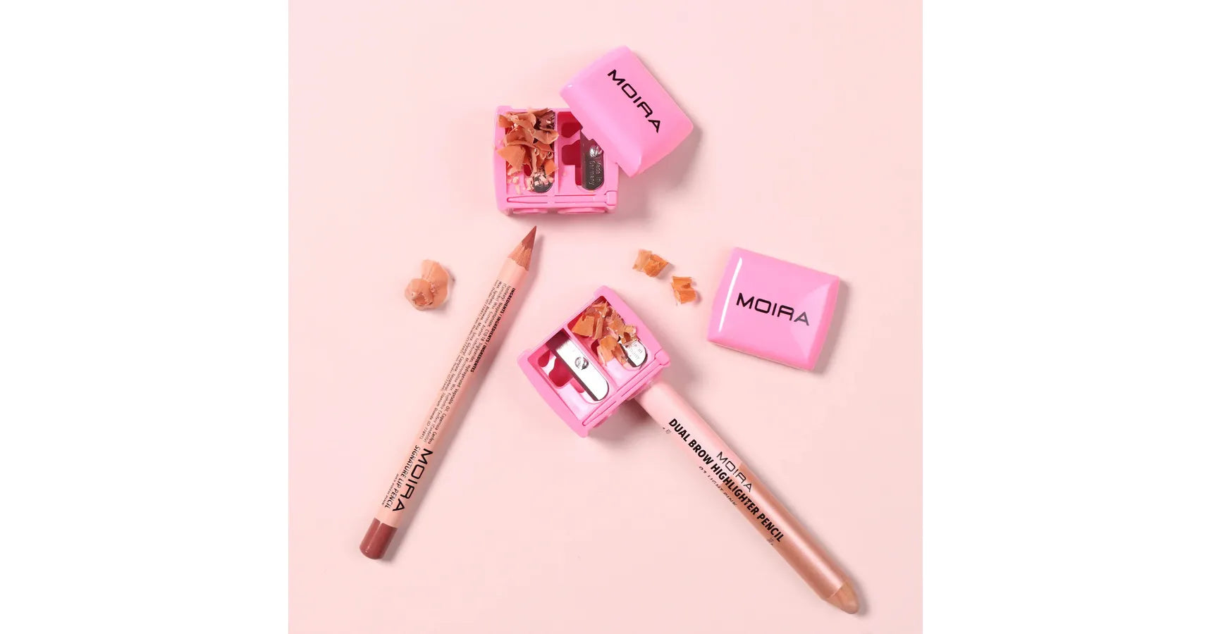 MOIRA Signature Pencil Sharpener - Pink