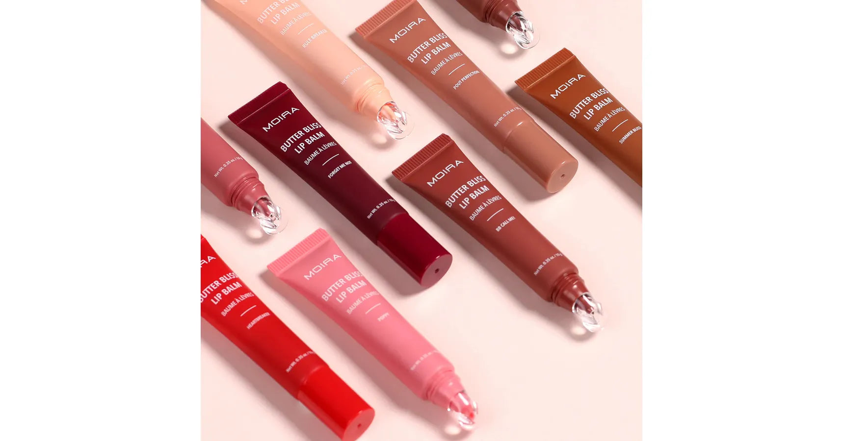MOIRA Butter Bliss Lip Balm - Poppy