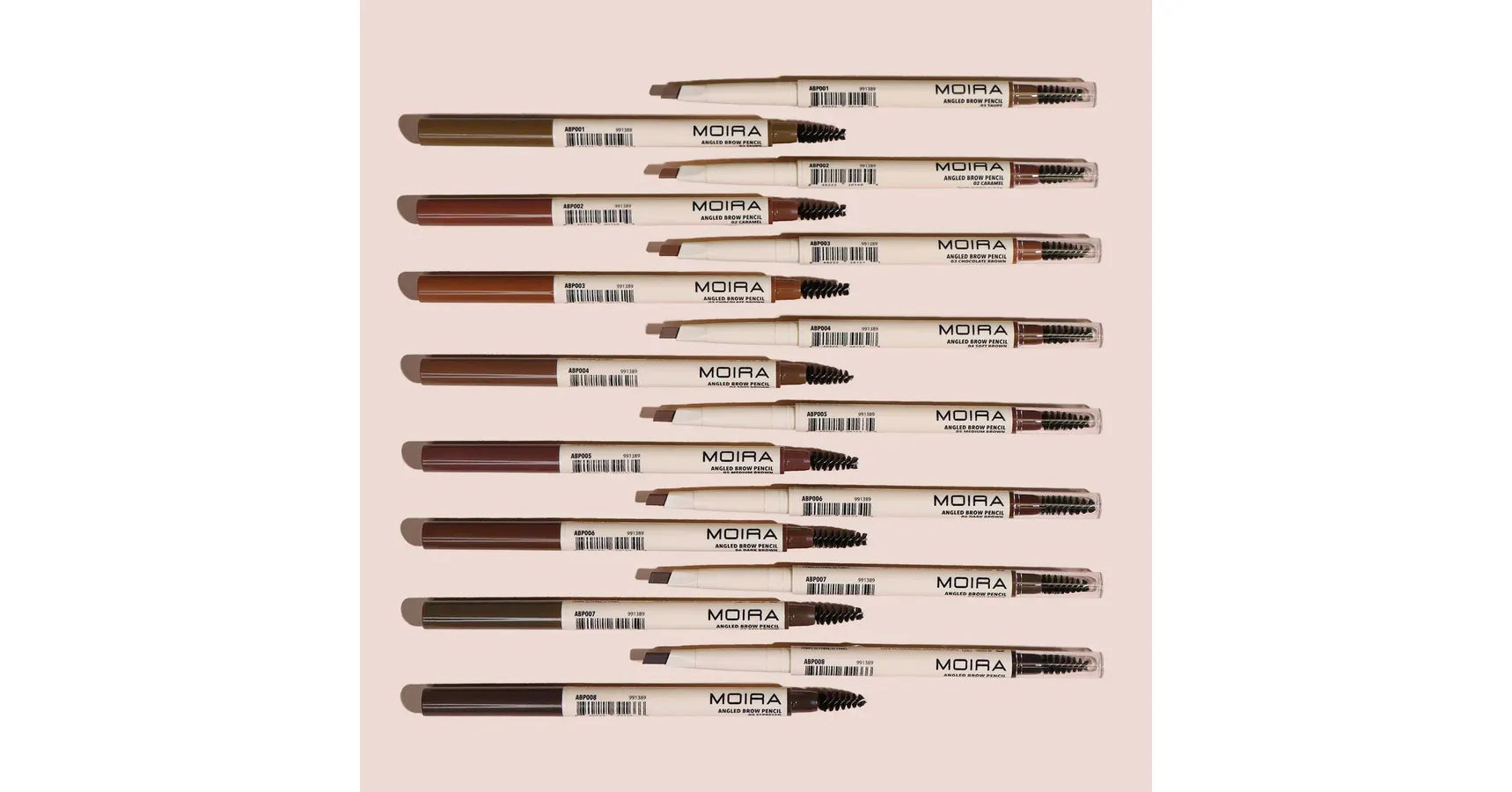 MOIRA Angled Brow Pencil - Dark Brown