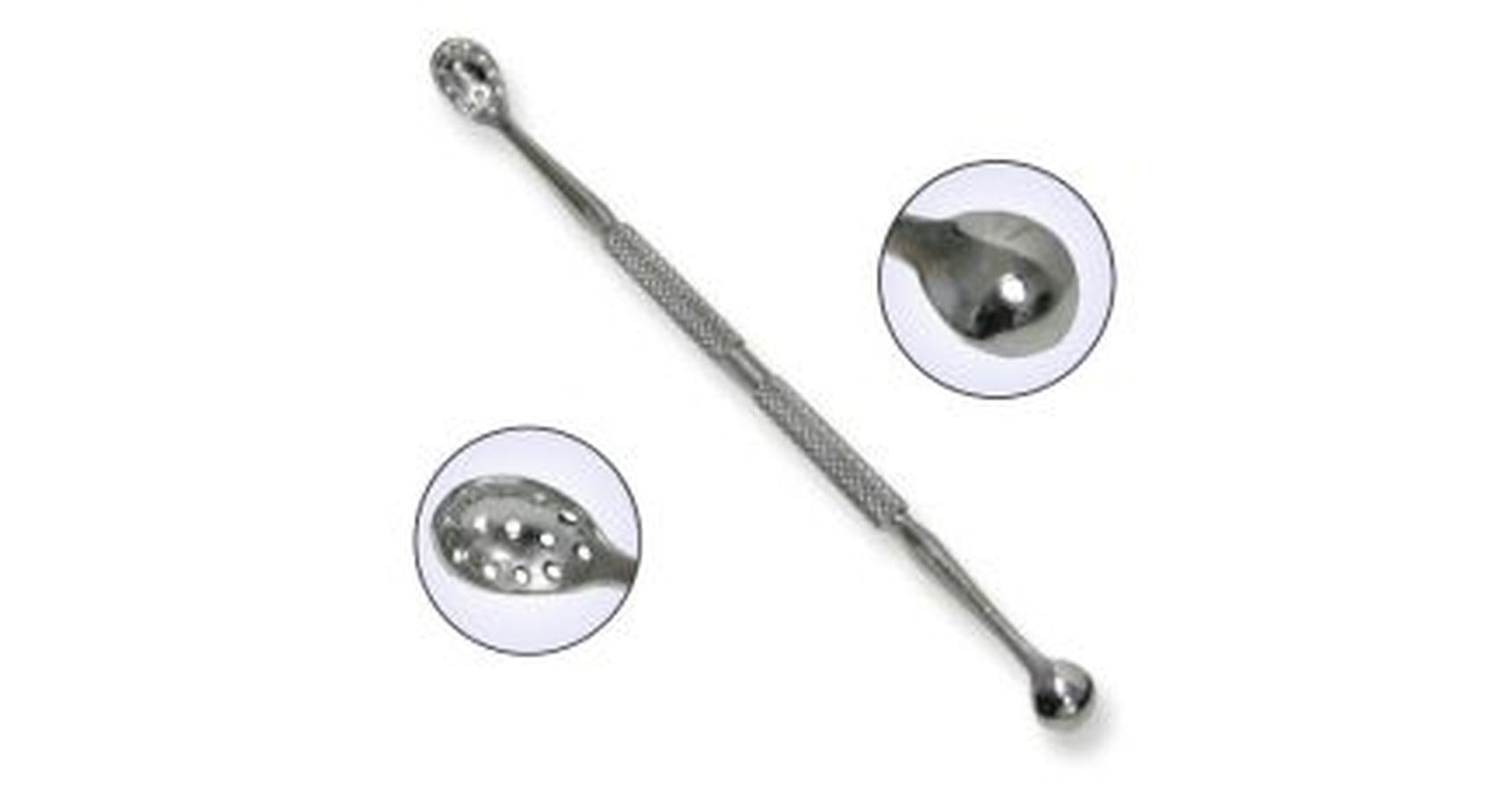 Mertz Comedone Extractor Double Ended & Round Handle