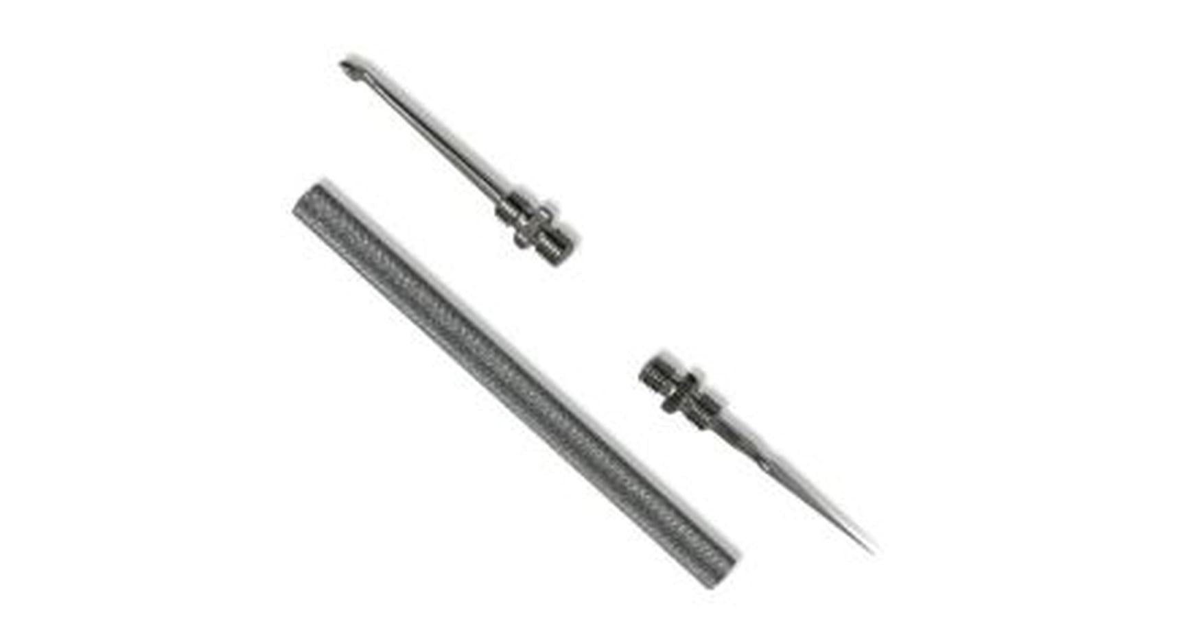 EKS Comedone Extractor Lancet, Loop & Round Handle (Germany)