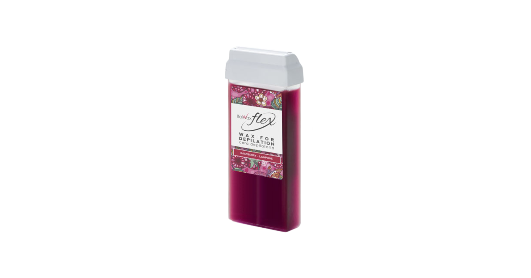 Italwax Flex Raspberry Large Roller 100ml
