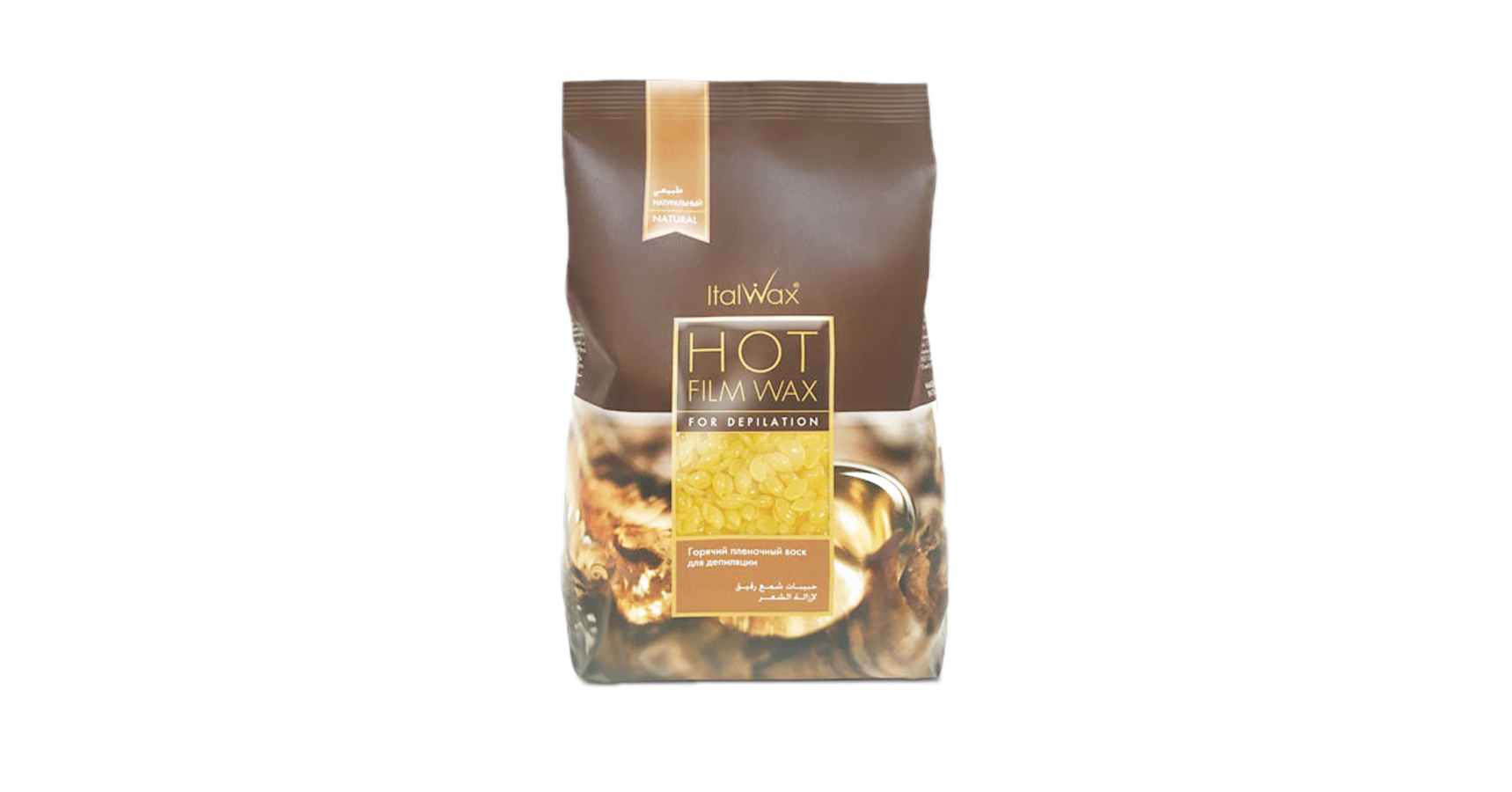 Italwax Hot Film Hard Wax in Granules Natural 1kg