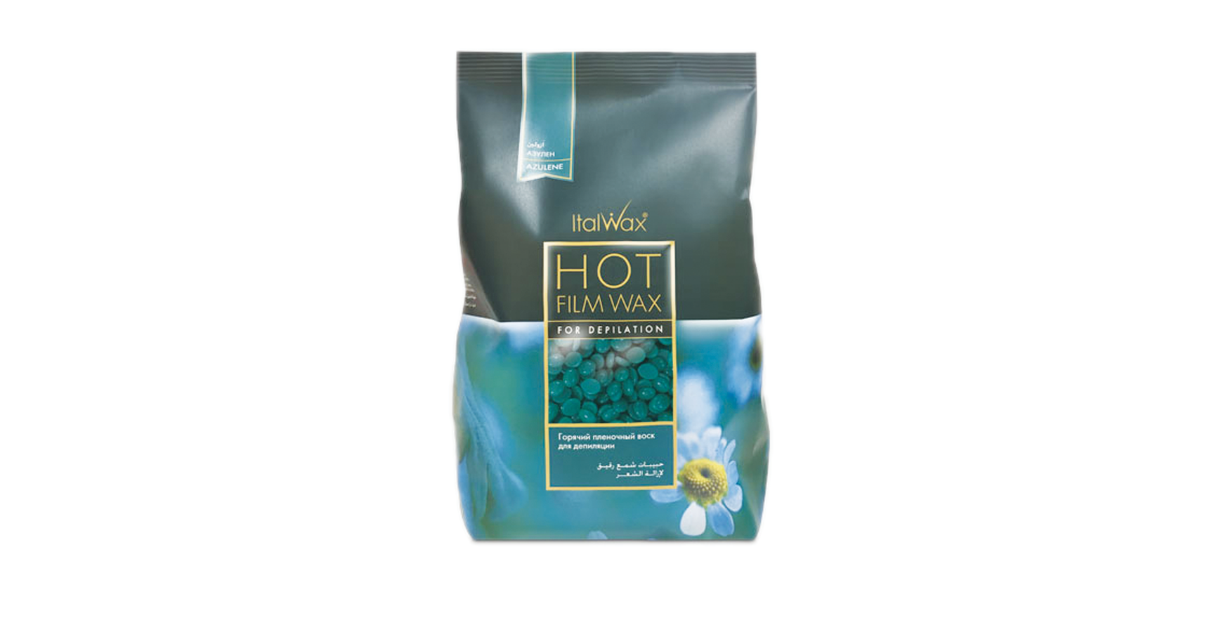Italwax Hot Film Hard Wax in Granules Azulene 1kg