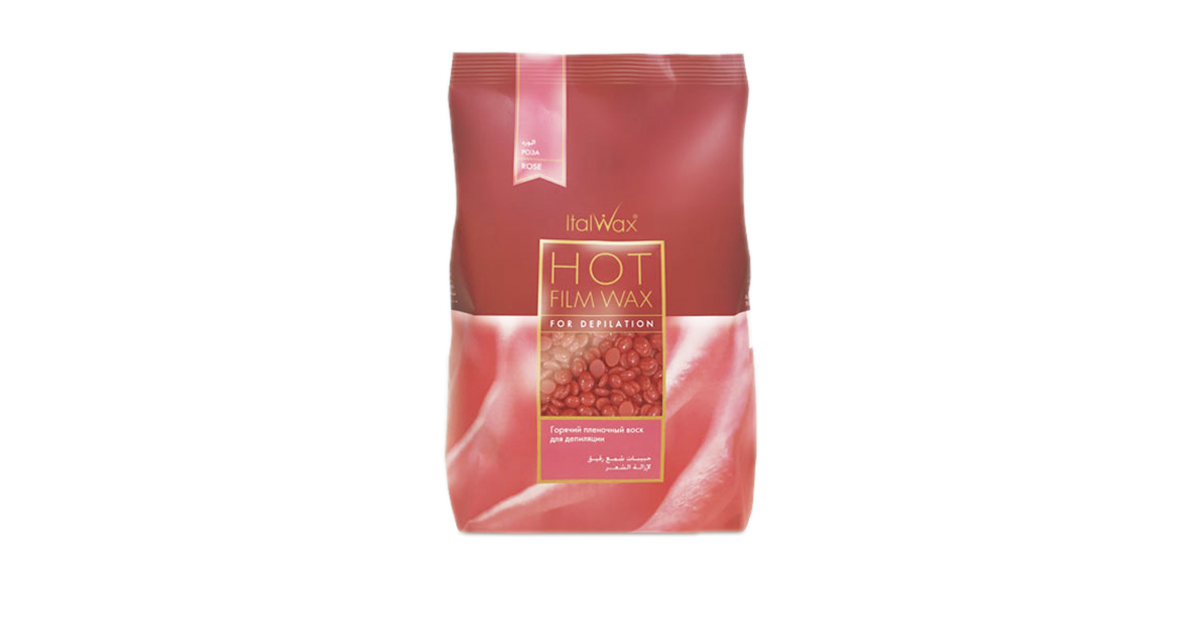 Italwax Hot Film Hard Wax in Granules Rose 1kg
