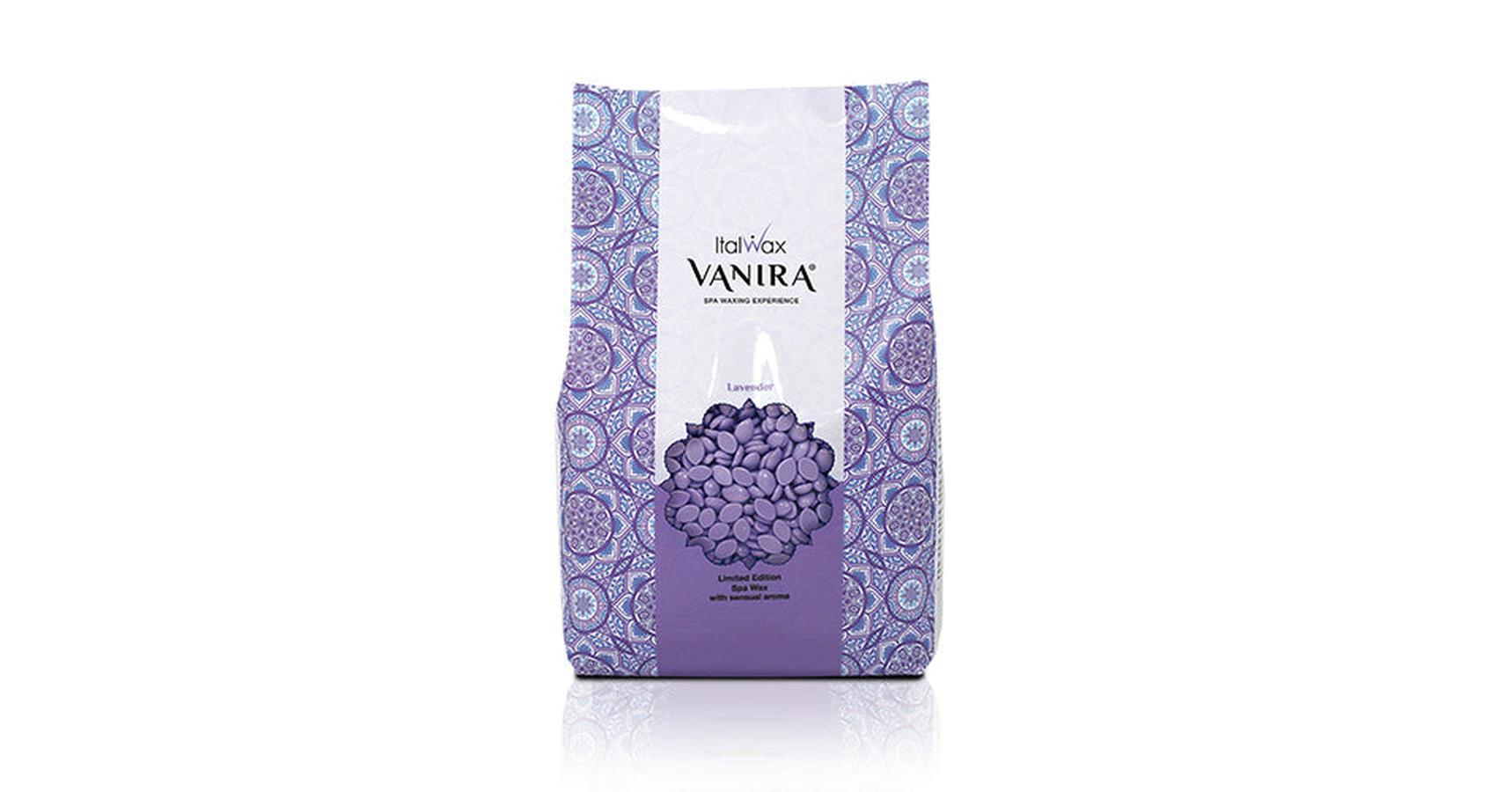 Italwax Vanira Hot Film Hard Wax in Granules Lavender 1kg