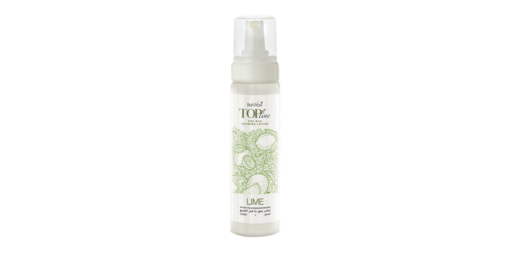 Italwax TOP line Pre Wax Foaming Lotion Lime 200ml