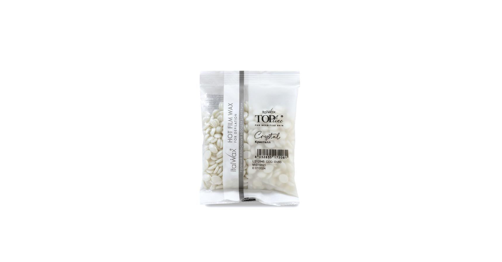 Italwax Top Line Hot Film Wax in Granules Crystal For Sensitive (100g sample)
