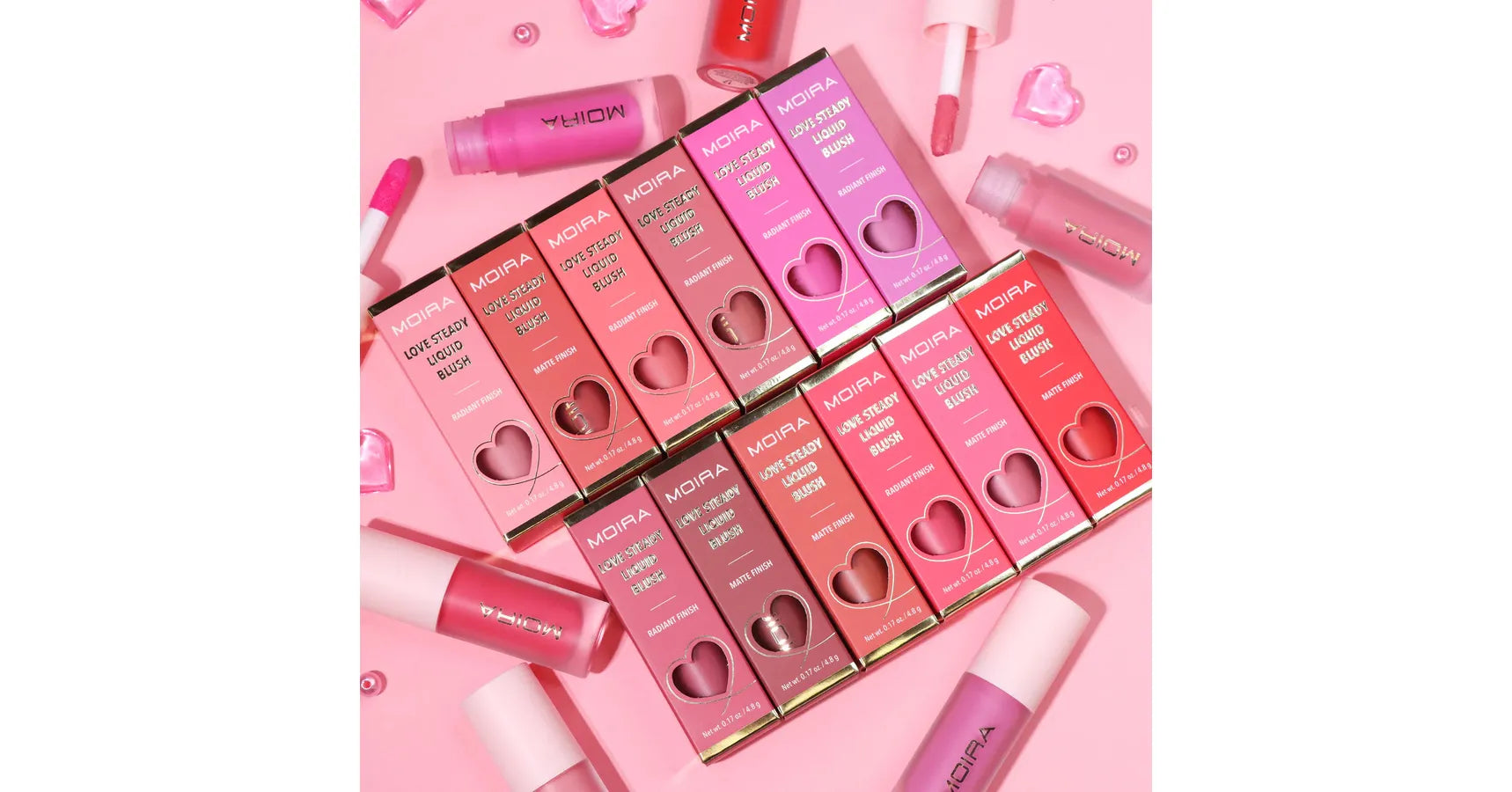 MOIRA Love Steady Liquid Blush - Forever Mine