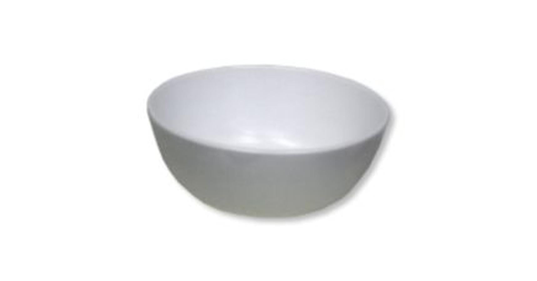 White Rubber Bowl (medium)