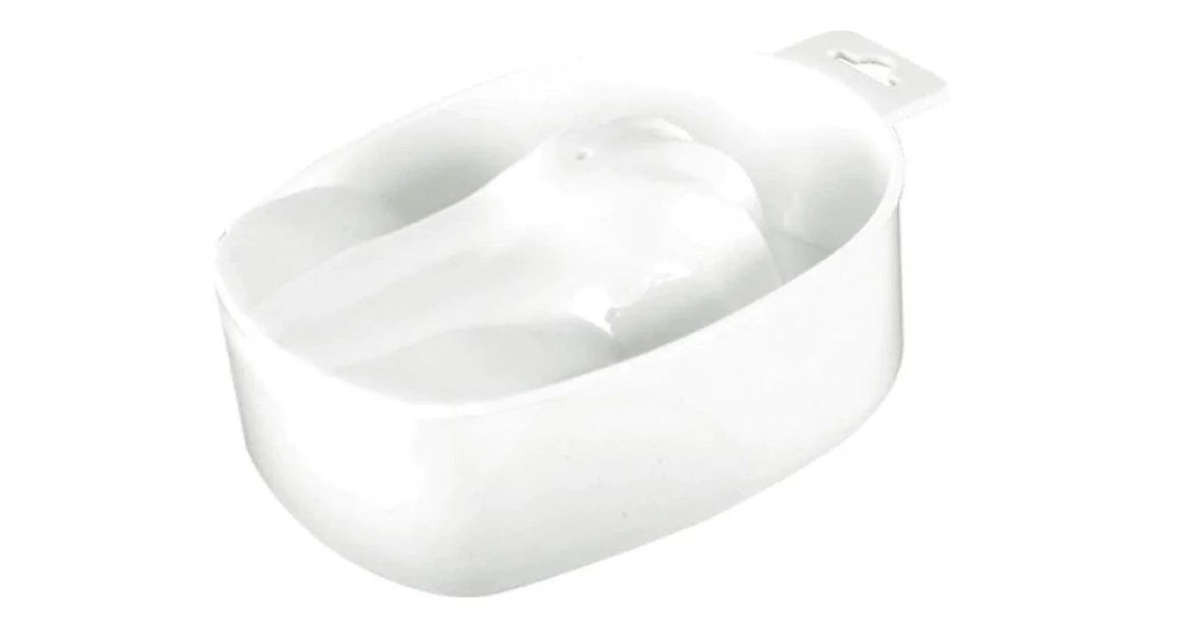 Manicure bowl - round (WHITE)