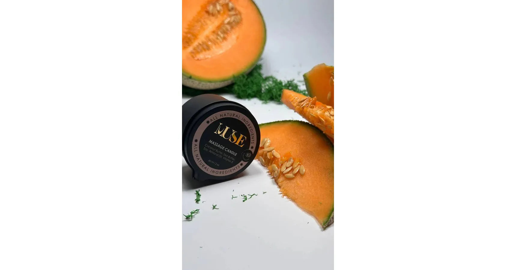 Muse Massage Candle - Cantaloupe
