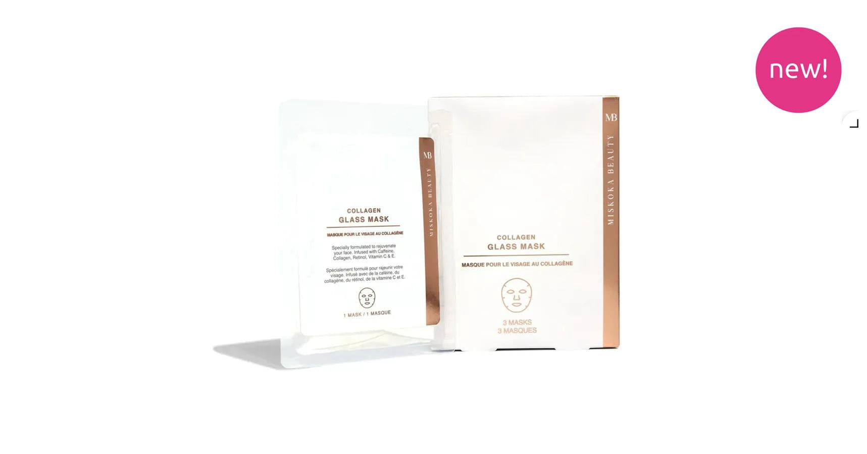 Miskoka Beauty Collagen Glass Face Mask