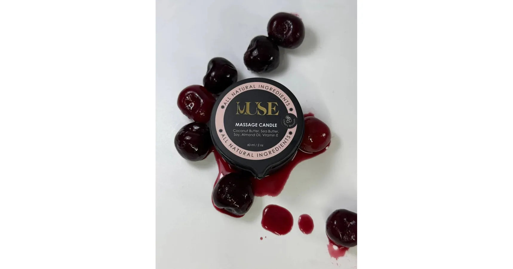 Muse Massage Candle - Cherry Blossom