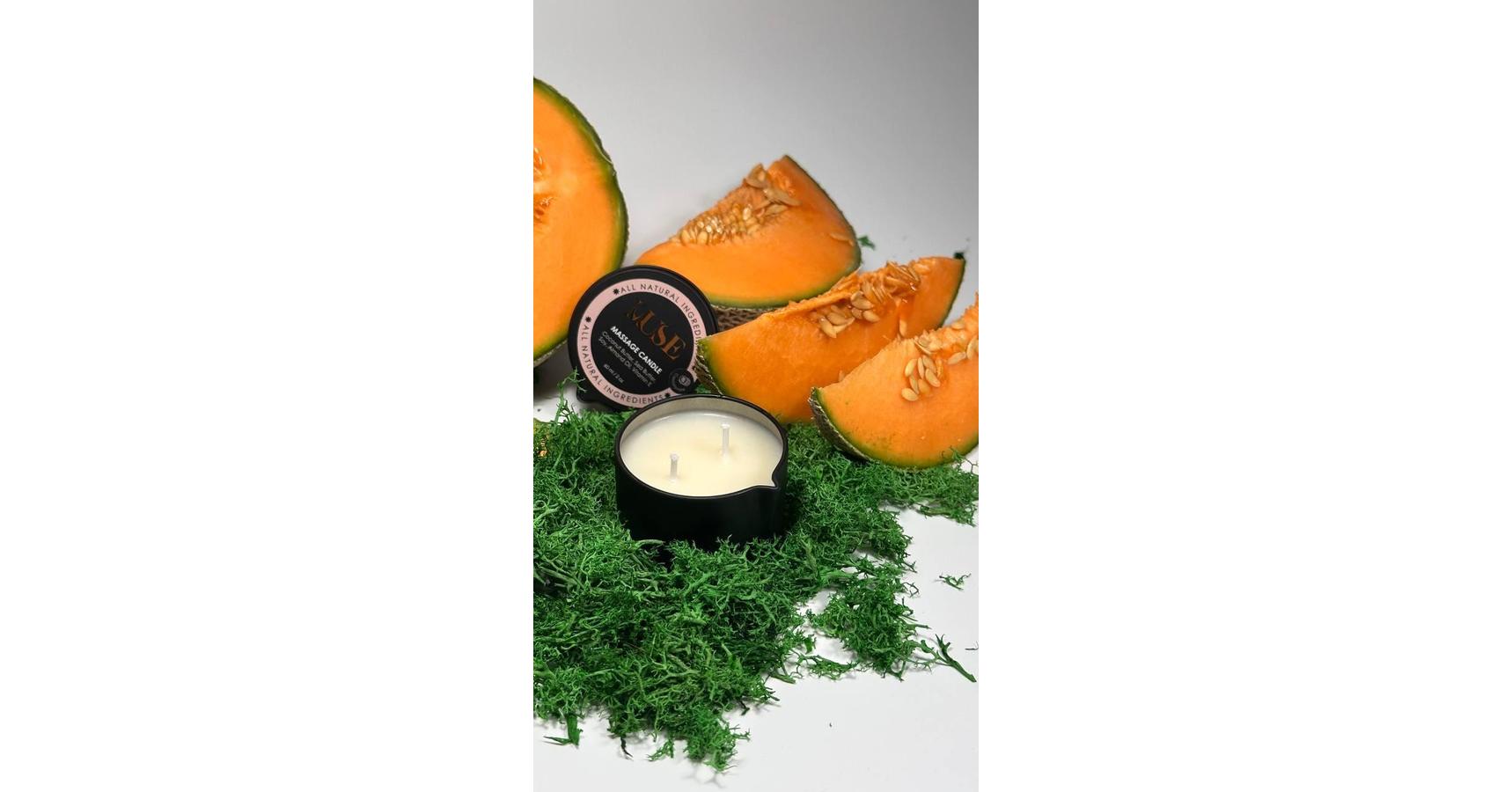 Muse Massage Candle - Cantaloupe
