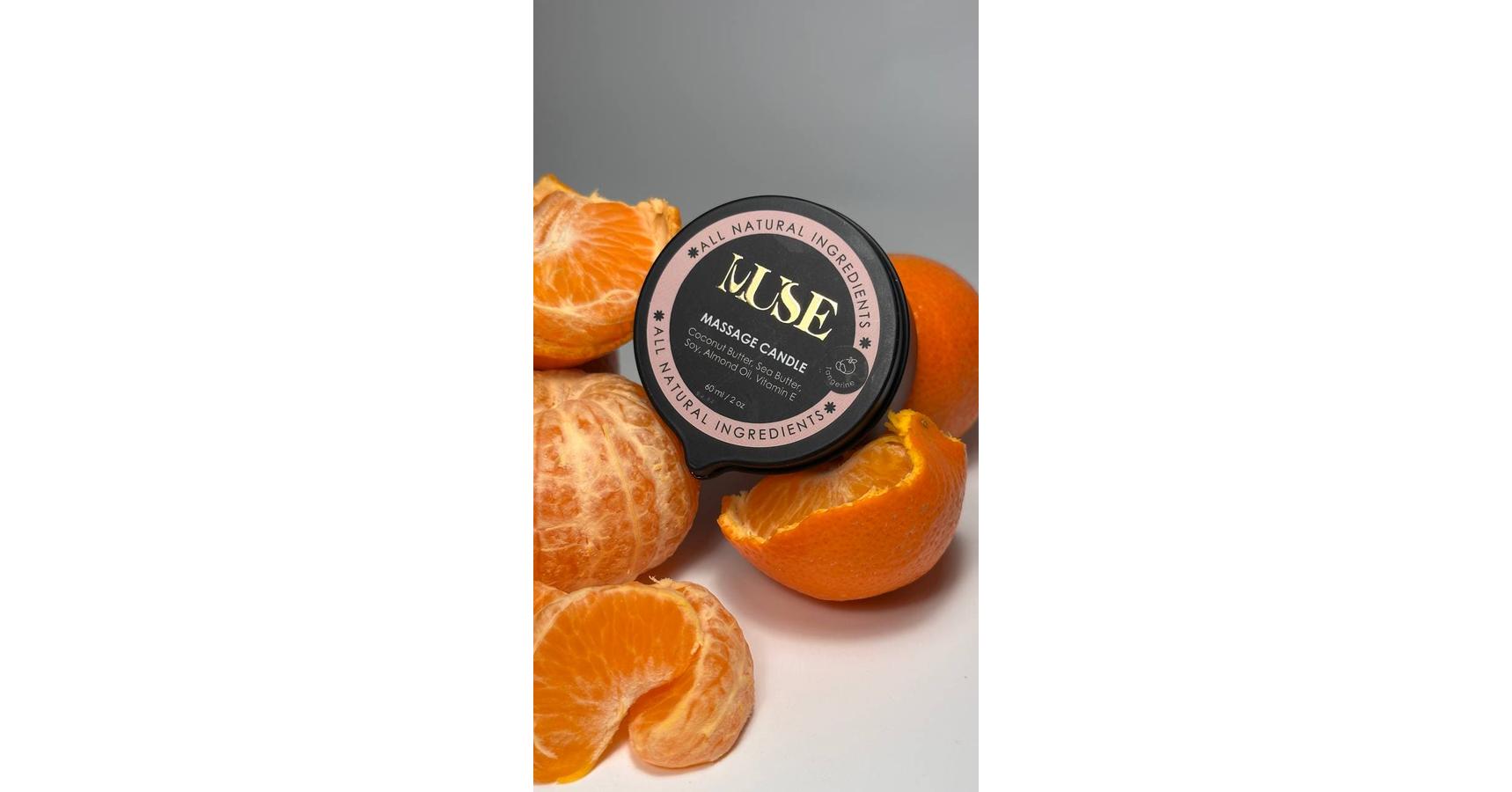 Muse Massage Candle - Tangerine