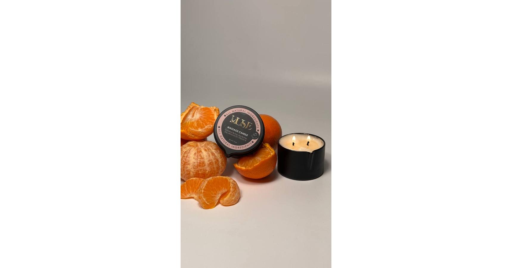 Muse Massage Candle - Tangerine