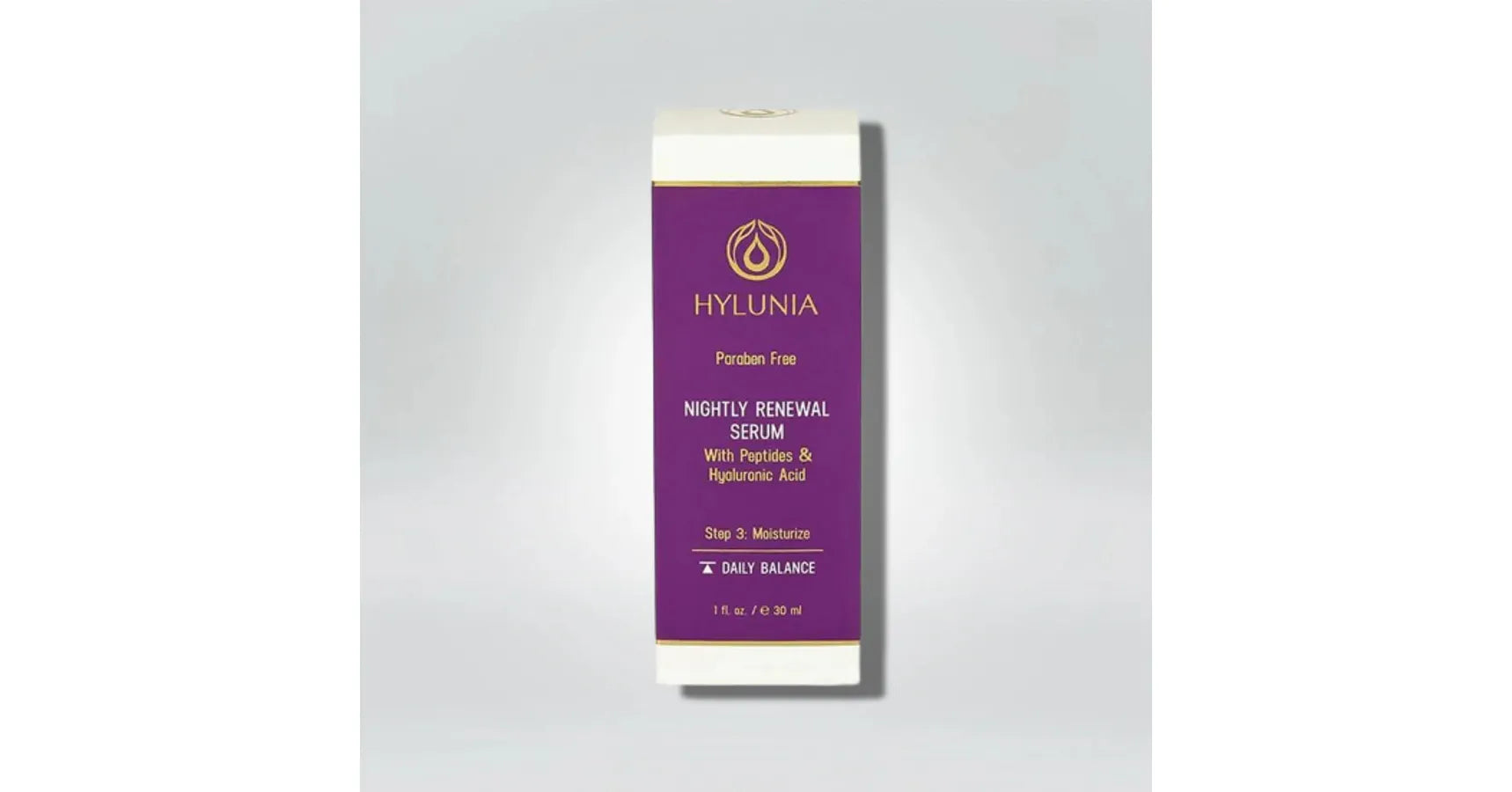 Hylunia Nightly Renewal Serum (1.0oz / 30ml)