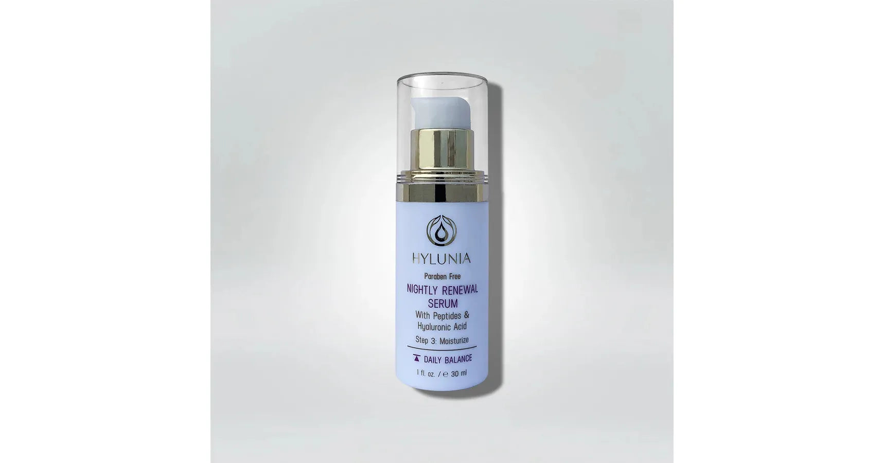 Hylunia Nightly Renewal Serum (1.0oz / 30ml)