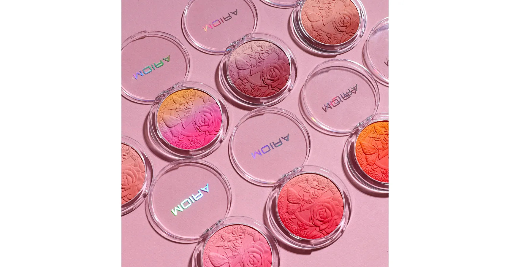 MOIRA Signature Ombre Blush Bella Pink (0.317oz/9g)