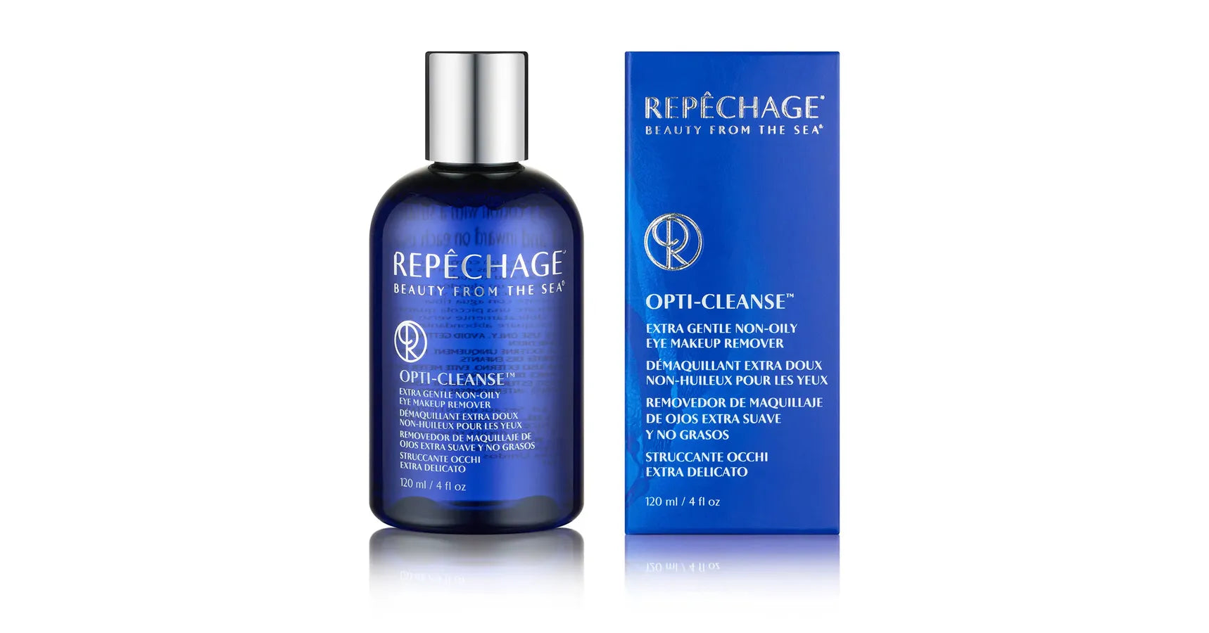 Repechage Opti-Cleanse Oil Free Eye Makeup Remover (4.4fl.oz./130ml) EXP: 02-2026