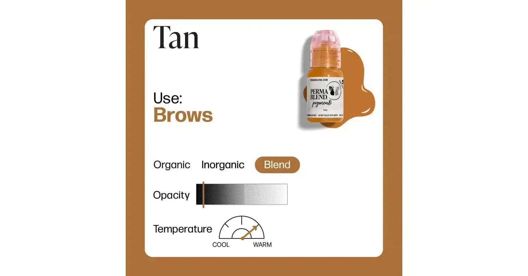 Perma Blend Brow Pigment - Tan (0.5oz.)