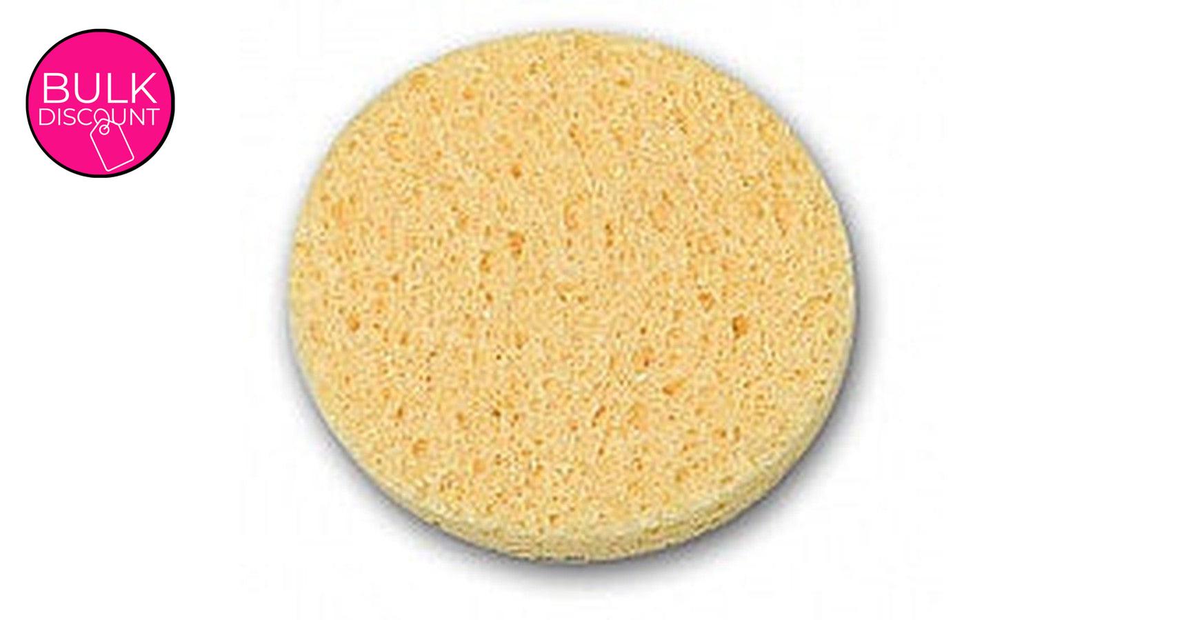 Premium Cellulose Sponge (yellow) - 100/pk