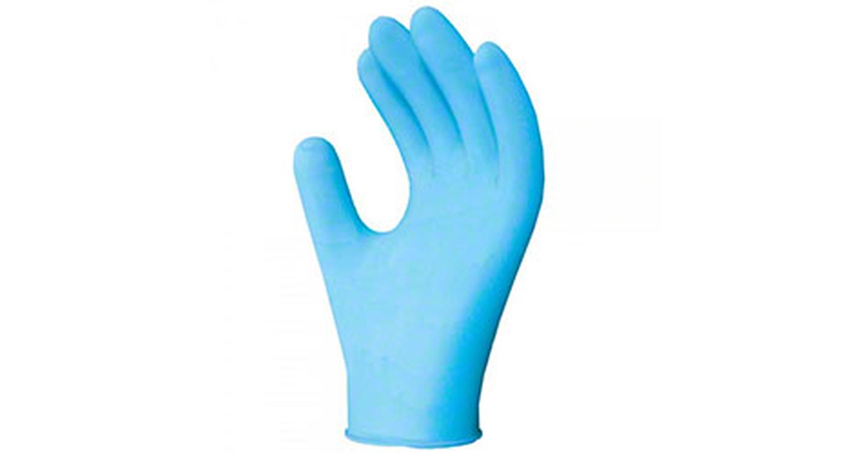 Gloves - Ronco Nitrile Blue (Powder Free) Large (100/Box)