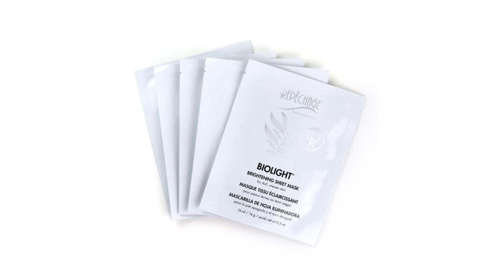 Repechage Biolight® Brightening Sheet Mask (5 treatments)