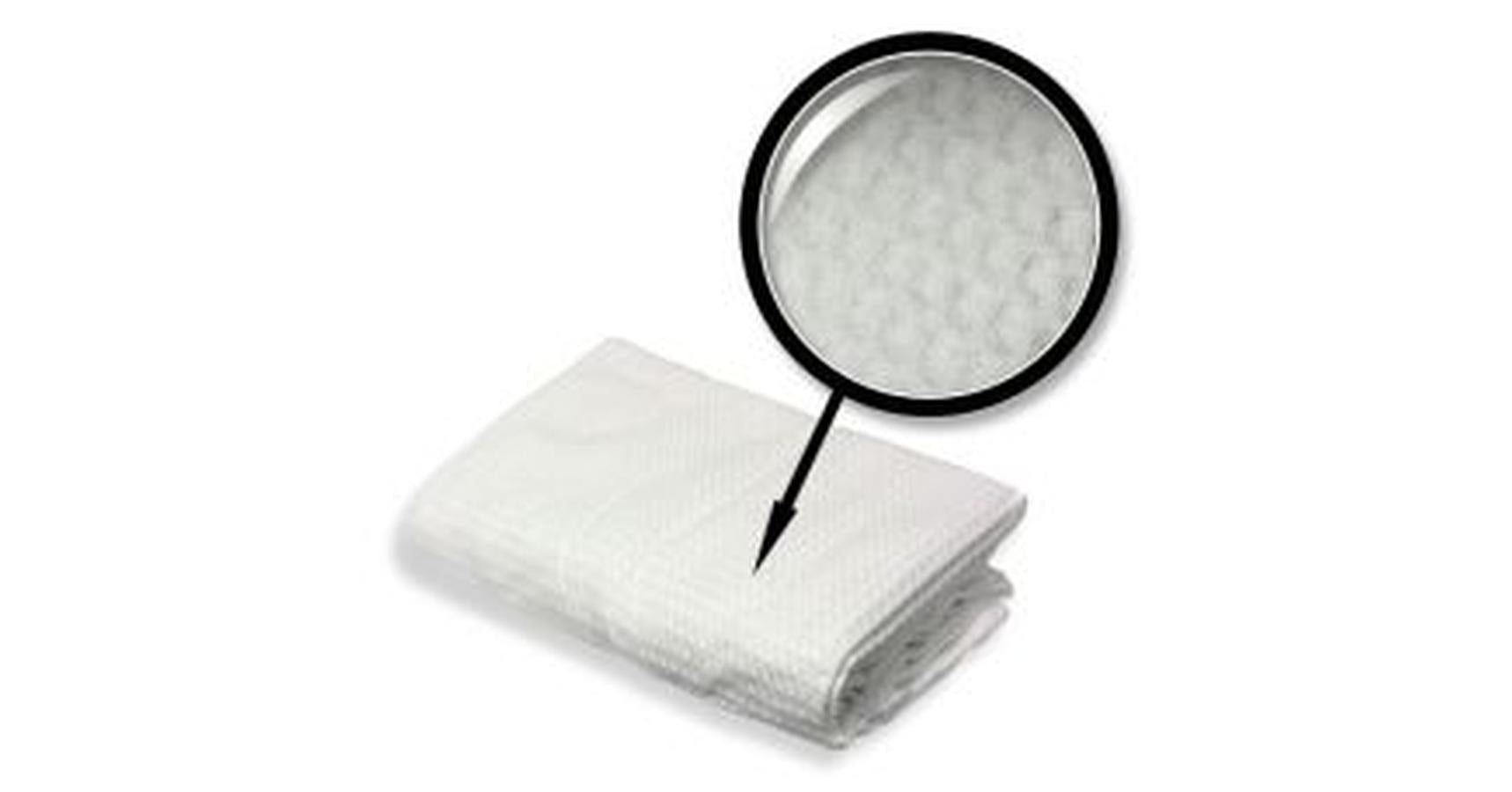 White Waffle Blanket 57x102"