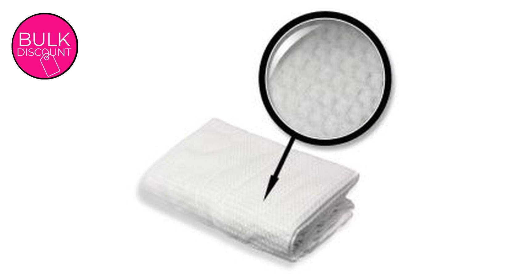 White Waffle Blanket 57x102"