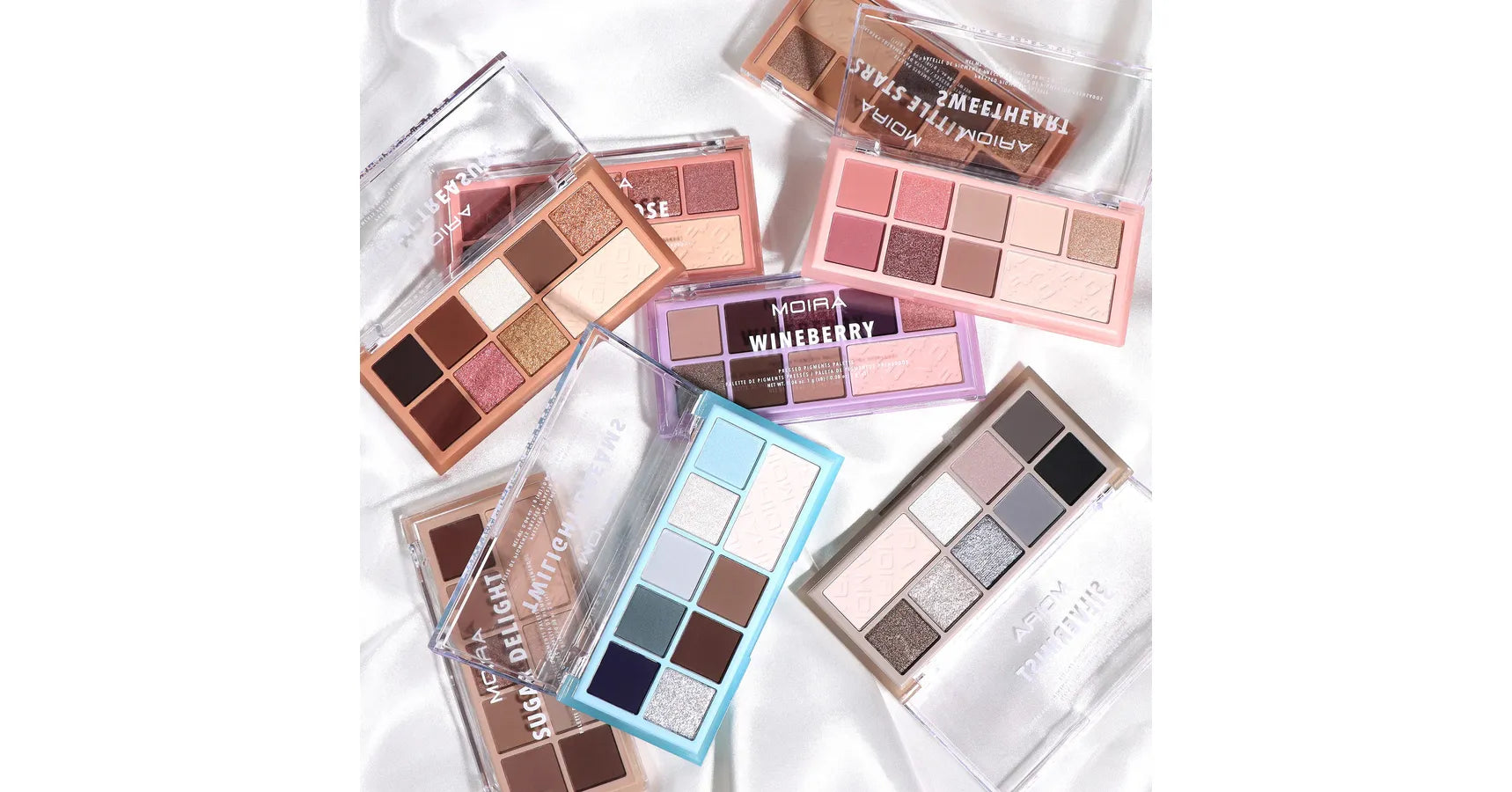 MOIRA Sweetheart Pressed Pigment Palette
