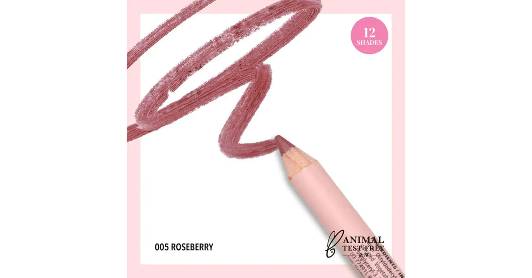 MOIRA Signature Lip Pencil- Roseberry