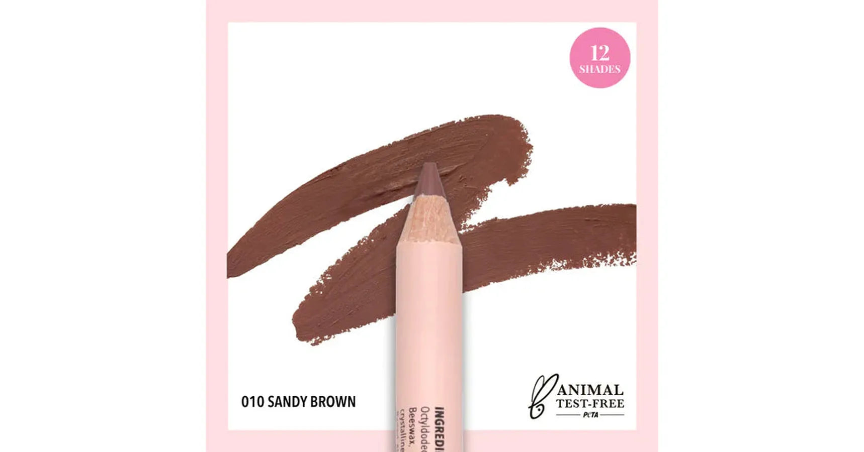 MOIRA Signature Lip Pencil - Sandy Brown