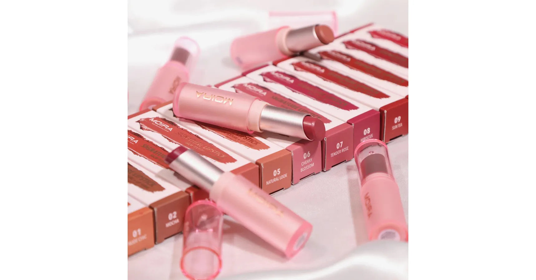 MOIRA Signature Lipstick - Tender Rose