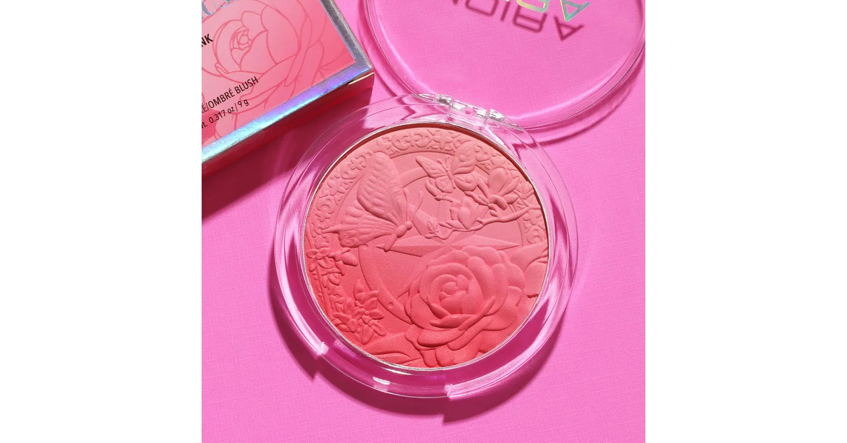 MOIRA Signature Ombre Blush Bella Pink (0.317oz/9g)