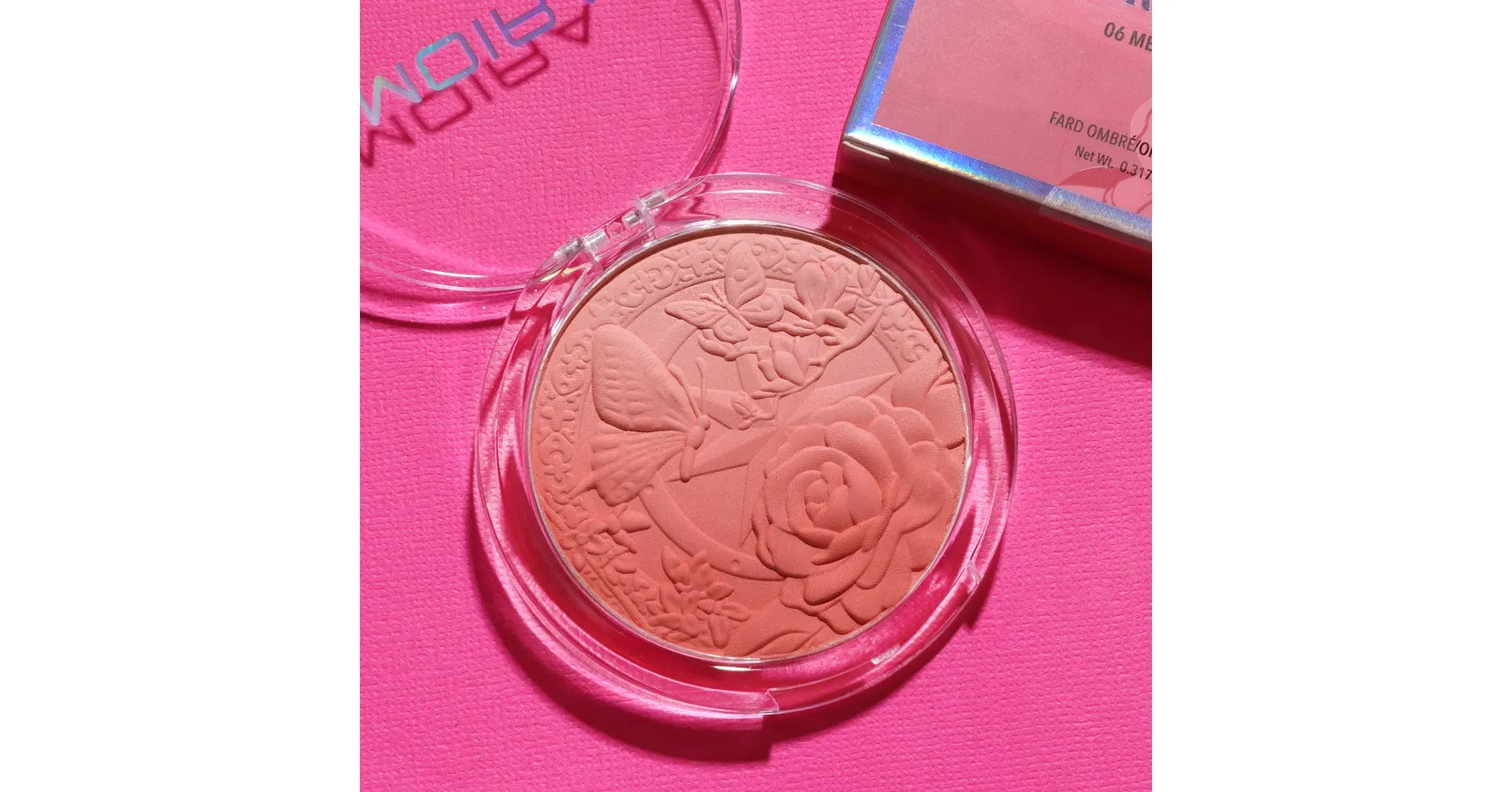 MOIRA Signature Ombre Blush Mellow Pink (0.317oz/9g)