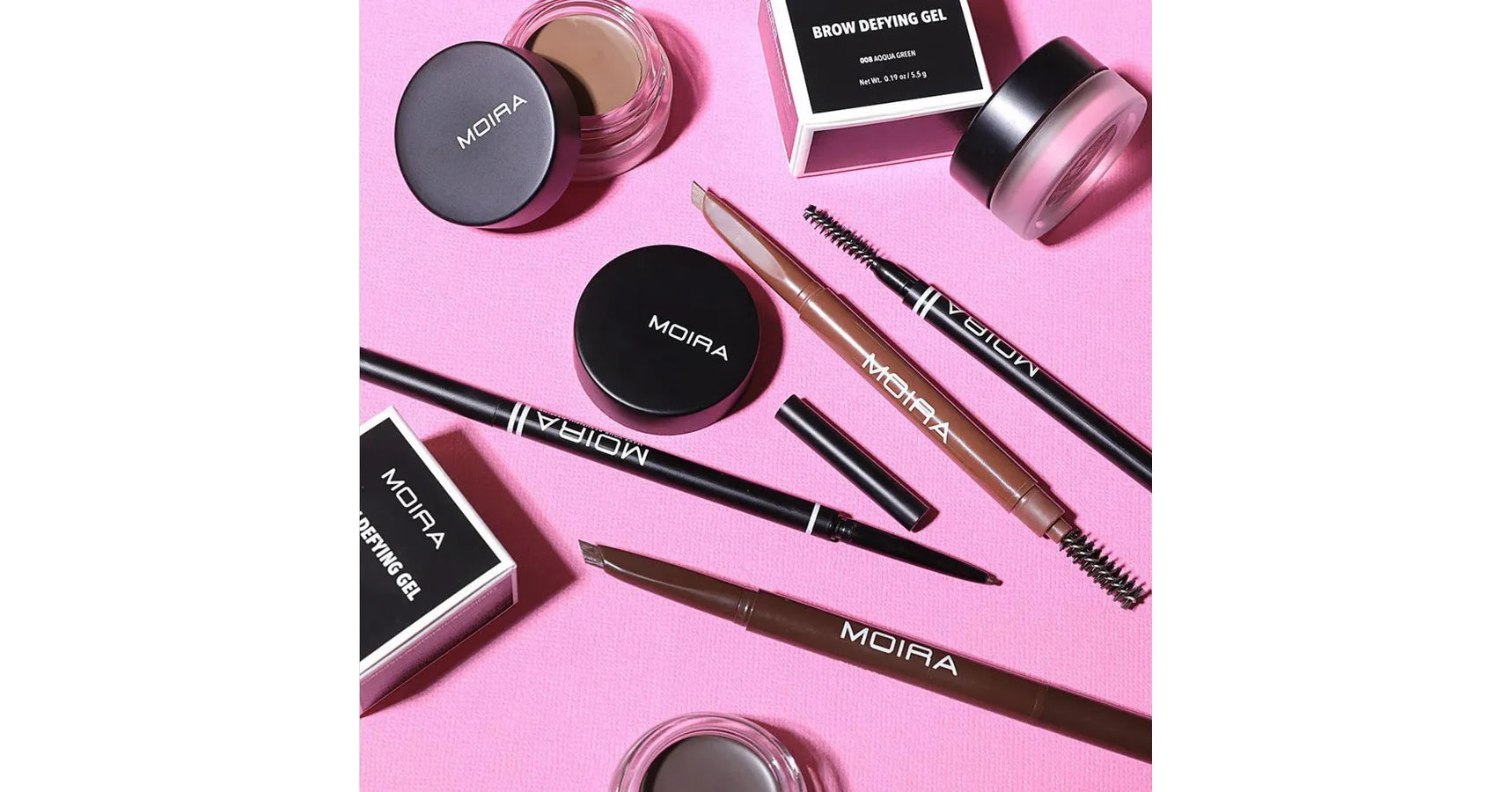 MOIRA Brow Defying Gel - Deep Ebony
