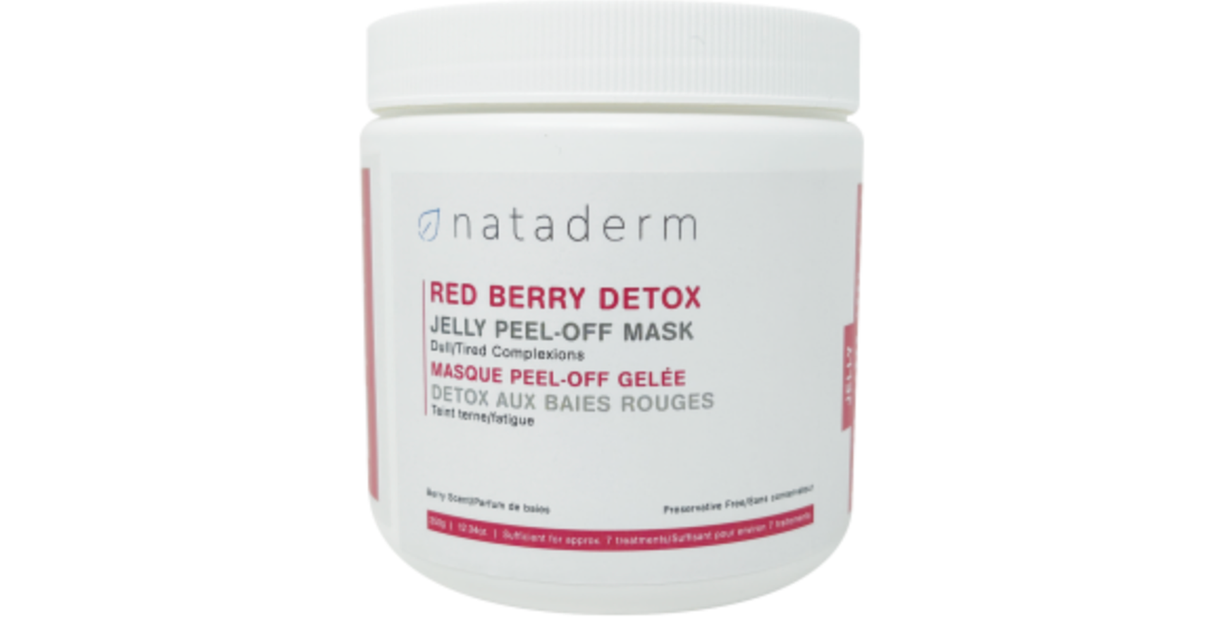 Nataderm Red Berry Detox Jelly Peel-Off Mask 350g