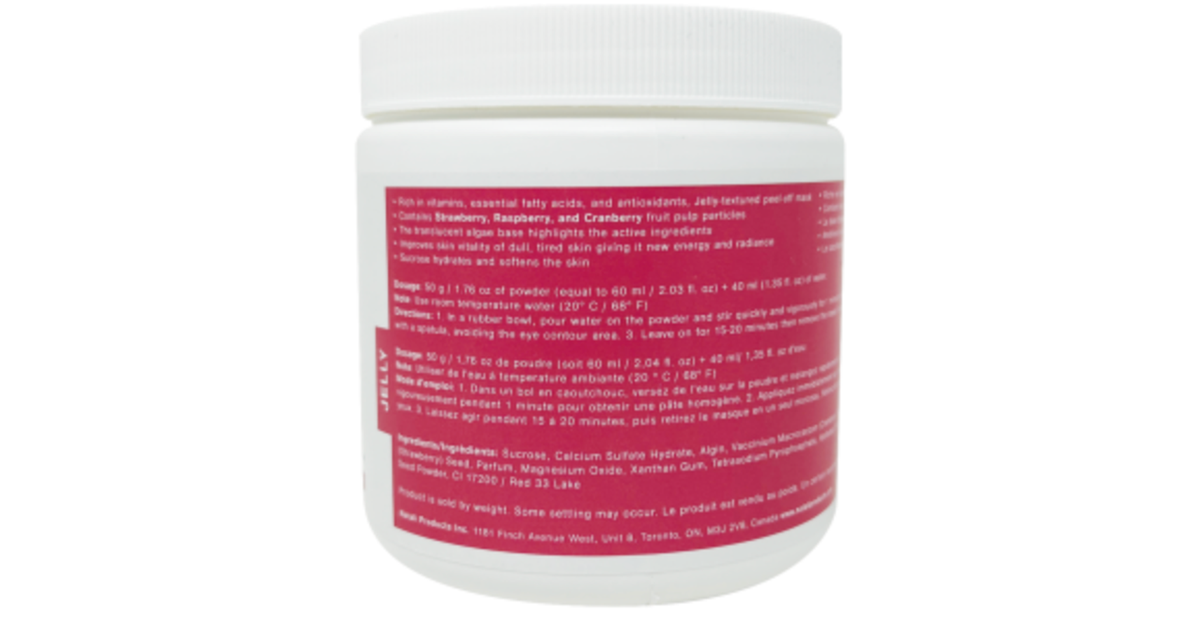 Nataderm Red Berry Detox Jelly Peel-Off Mask 350g