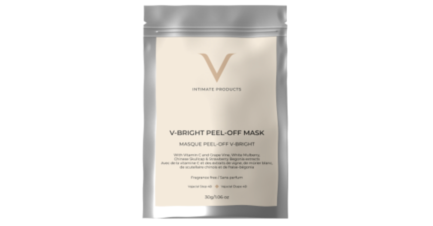 Nataderm Vajacial Step 4B: V-Bright Peel-Off Mask (30g x 5pk)