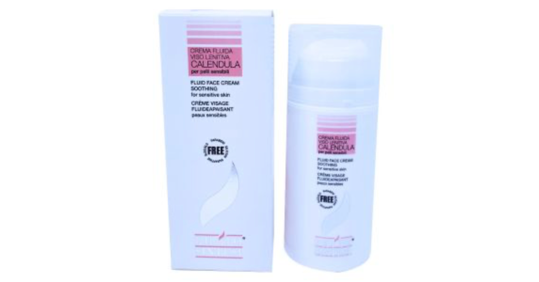 Phyto Sintesi Calendula Fluid Soothing Cream with pump (100ml/3.4 oz)