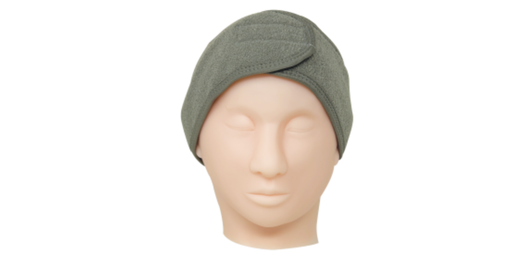 Headband Microfiber Grey 9 x 60cm