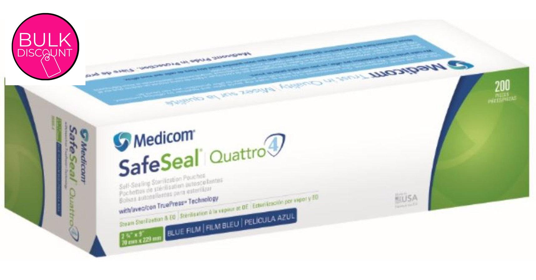 Self-Seal Sterilization Pouches - various sizes - (200/box)