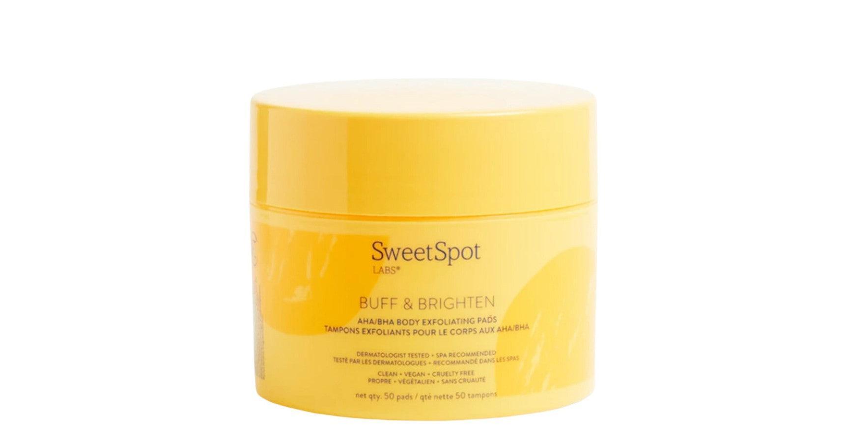 SweetSpot Buff & Brighten Exfoliating Pads (50ct)