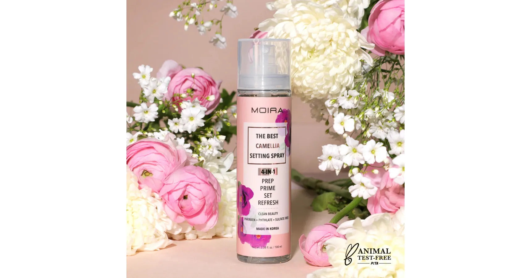 MOIRA The Best Camelia Setting Spray (3.38oz/100ml)