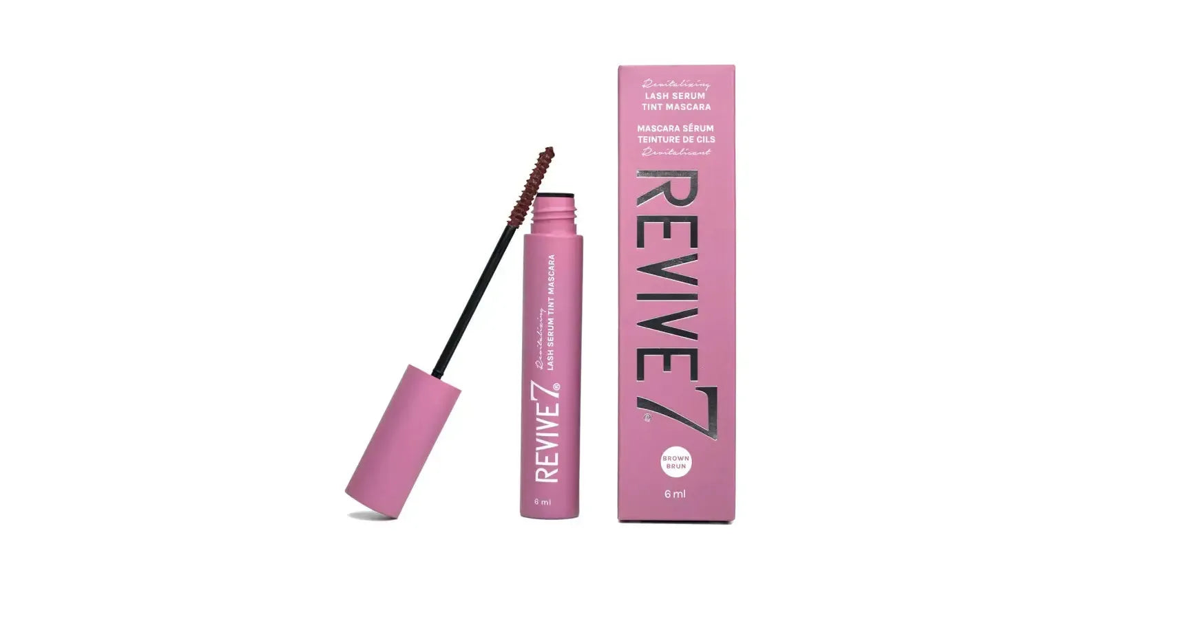 Revive7 Revitalizing Lash Serum Tint Mascara- BROWN (6ml)