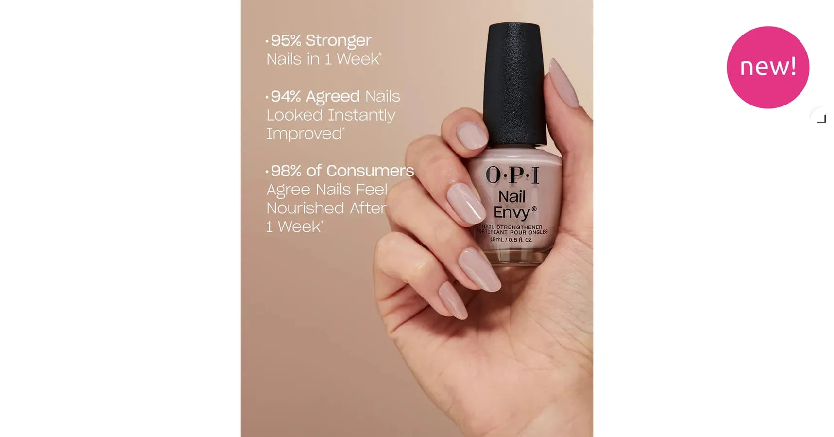 OPI Nail Envy - Double Nude-Y